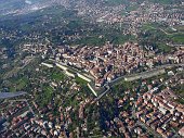 01 Bergamo Alta tar le mura venete